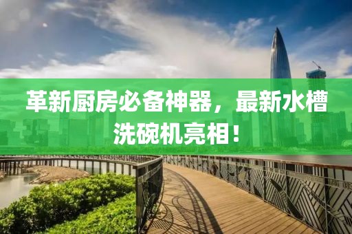 革新厨房必备神器，最新水槽洗碗机亮相！