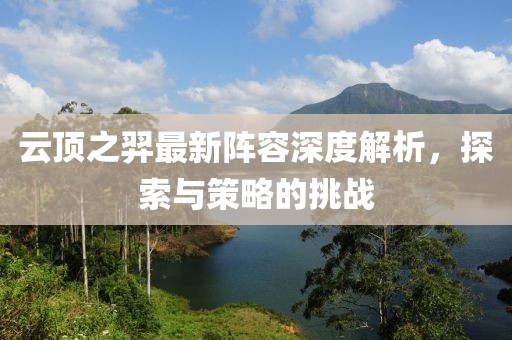 云顶之羿最新阵容深度解析，探索与策略的挑战