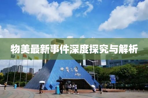 物美最新事件深度探究与解析