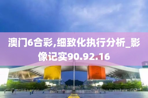 澳门6合彩,细致化执行分析_影像记实90.92.16