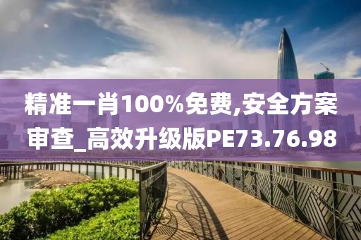 精准一肖100%免费,安全方案审查_高效升级版PE73.76.98