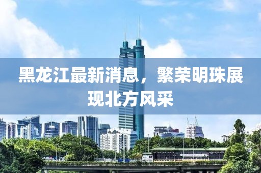 黑龙江最新消息，繁荣明珠展现北方风采
