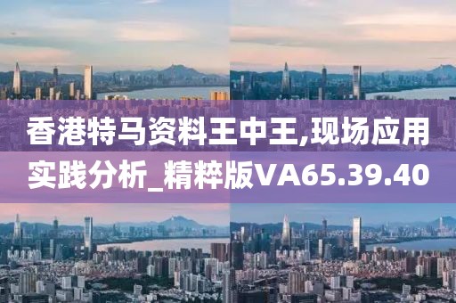 香港特马资料王中王,现场应用实践分析_精粹版VA65.39.40