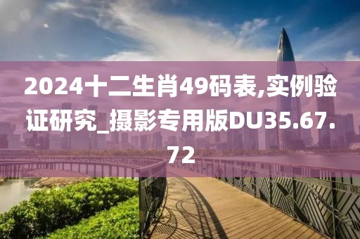 2024十二生肖49码表,实例验证研究_摄影专用版DU35.67.72
