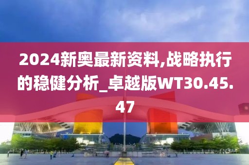 2024新奥最新资料,战略执行的稳健分析_卓越版WT30.45.47