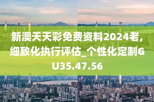 新澳天天彩免费资料2024老,细致化执行评估_个性化定制GU35.47.56