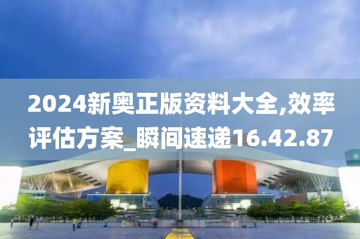 2024新奥正版资料大全,效率评估方案_瞬间速递16.42.87