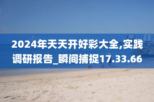 2024年天天开好彩大全,实践调研报告_瞬间捕捉17.33.66