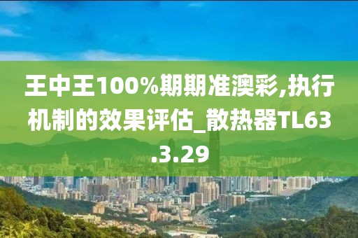 王中王100%期期准澳彩,执行机制的效果评估_散热器TL63.3.29