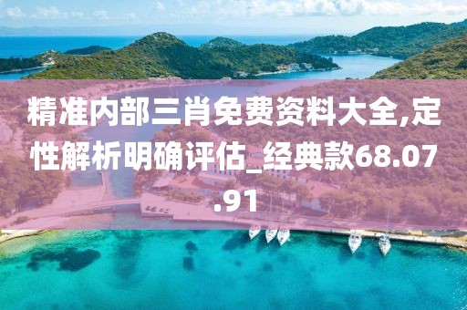 精准内部三肖免费资料大全,定性解析明确评估_经典款68.07.91